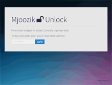 Tablet Screenshot of mjoozik.com